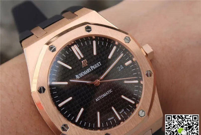 Audemars Piguet Royal Oak 15400OR.OO.D002CR.01 JF Factory 1:1 Best Edition Replica Watch Swiss ETA3120